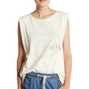 ONE TEASPOON Oversized CHEAP CHIC Distress Tank